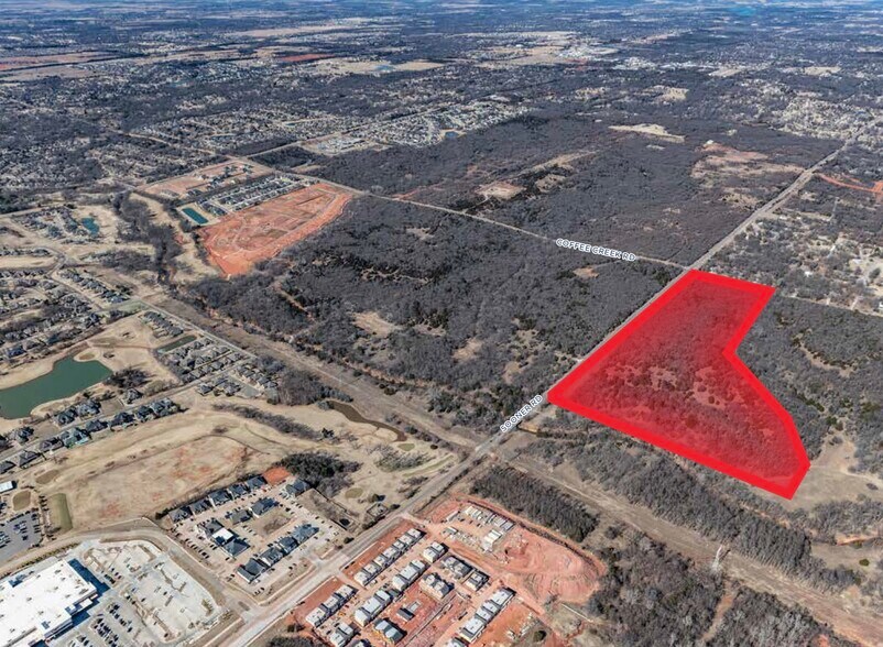E Coffee Creek Rd & N Sooner rd, Edmond, OK à vendre - Aérien - Image 2 de 2