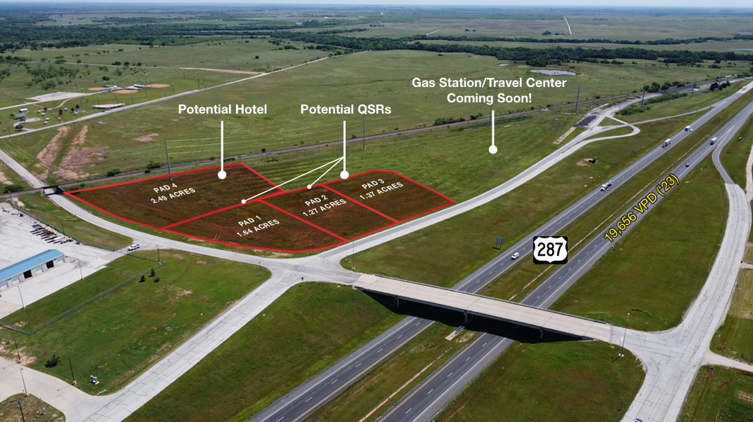 US Highway 287 & Spur 510, Henrietta, TX for sale Building Photo- Image 1 of 6