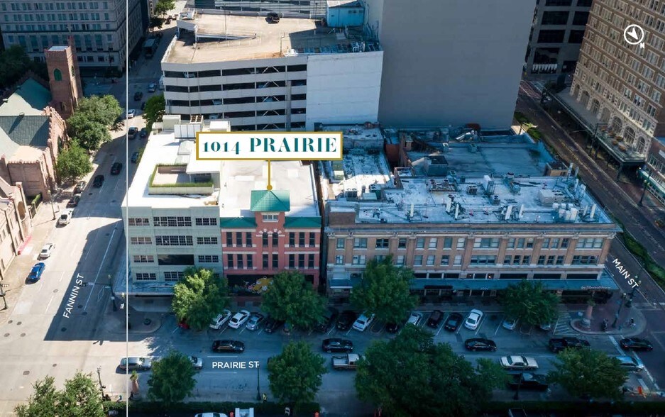 1014 Prairie St, Houston, TX à vendre - Aérien - Image 2 de 8