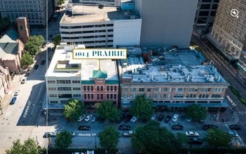 1014 Prairie St, Houston, TX - AÉRIEN  Vue de la carte - Image1