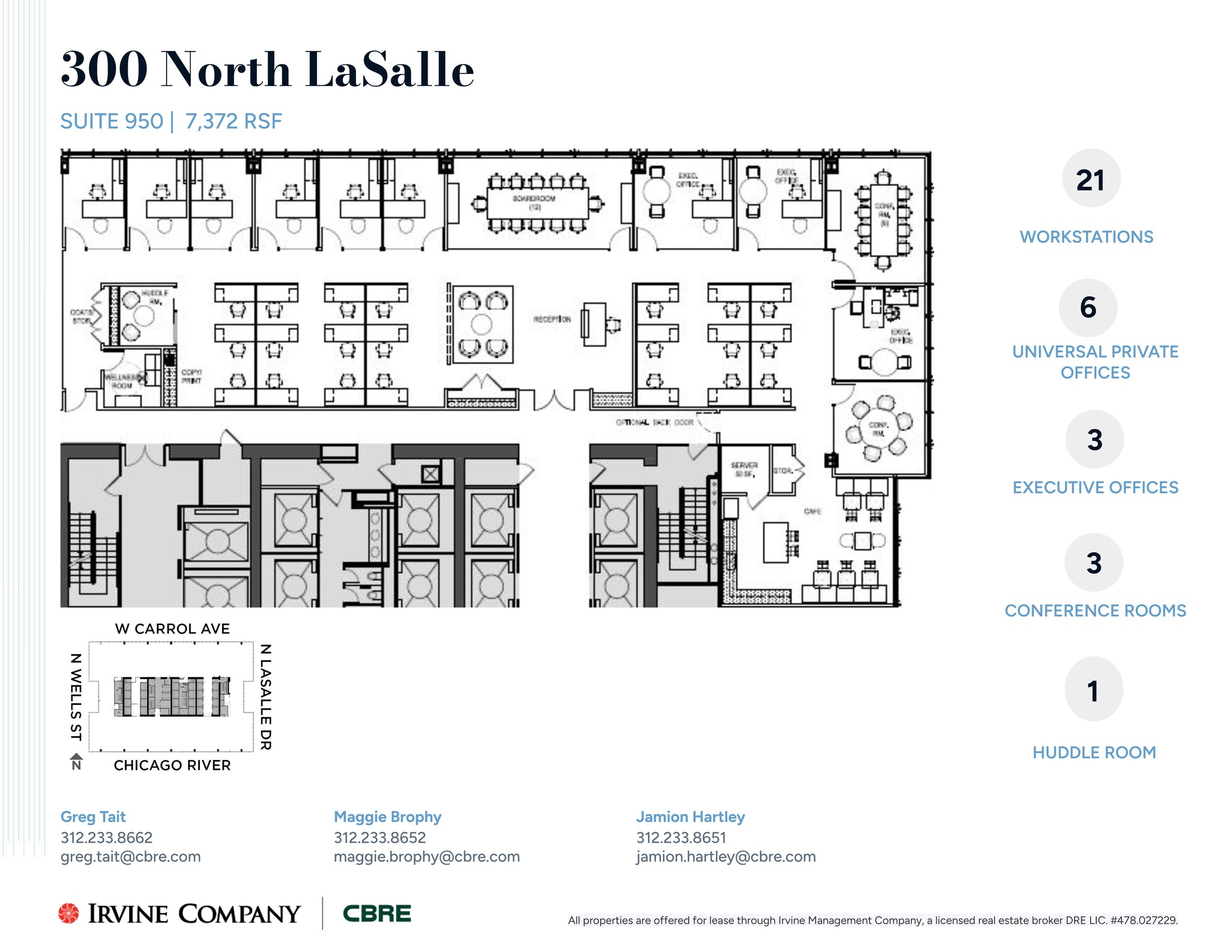 300 N LaSalle St, Chicago, IL for lease Site Plan- Image 1 of 2