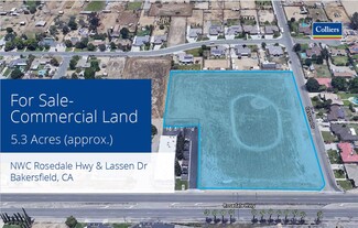 Plus de détails pour Rosedale Hwy, Bakersfield, CA - Terrain à vendre