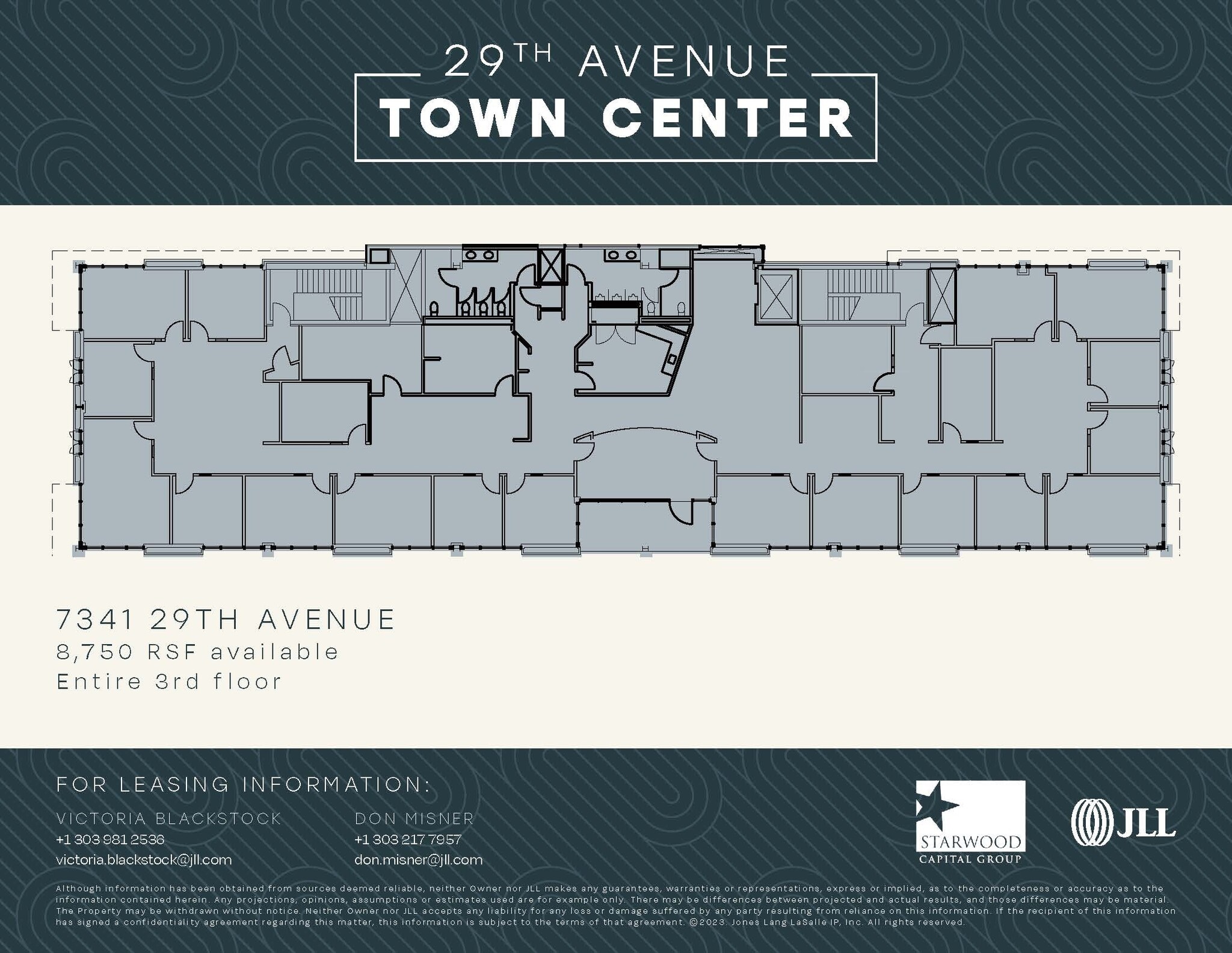 7400 E 29th Ave, Denver, CO à louer Plan d’étage- Image 1 de 1