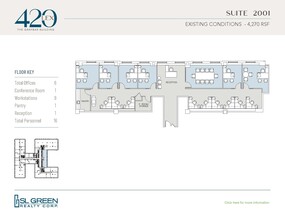 420 Lexington Ave, New York, NY à louer Plan d’étage- Image 1 de 1