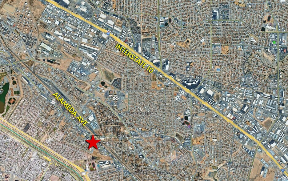 7456 Alameda Ave, El Paso, TX à vendre - Photo du bâtiment - Image 3 de 11