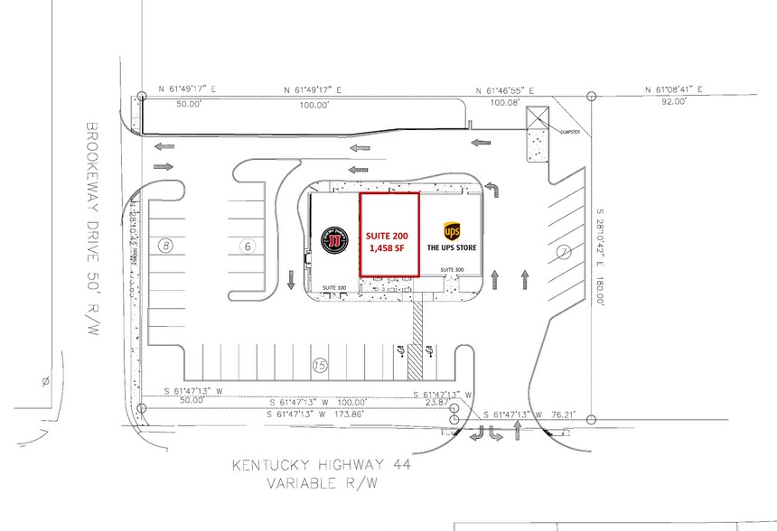 11184 Highway 44 E, Mount Washington, KY à louer - Plan de site - Image 3 de 8