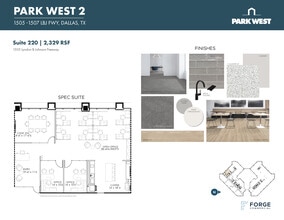 1501-1507 Lyndon B Johnson Fwy, Dallas, TX à louer Plan d’étage- Image 2 de 2