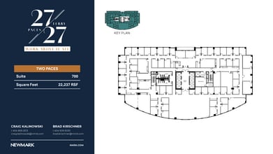 2727 Paces Ferry Rd SE, Atlanta, GA à louer Plan d’étage- Image 1 de 1