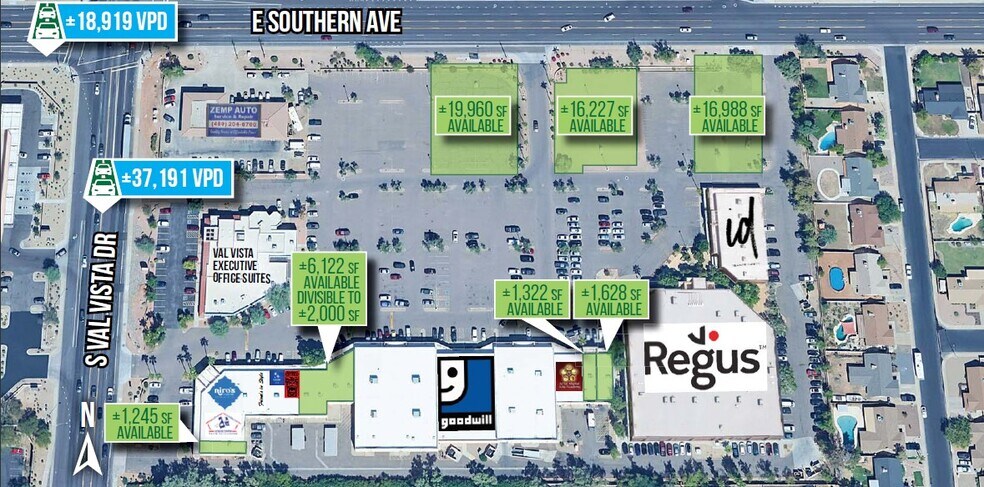 3737 E Southern Ave, Mesa, AZ à vendre - Photo principale - Image 1 de 2