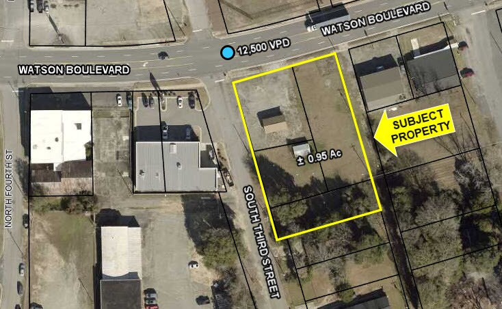 213 Watson Blvd, Warner Robins, GA à vendre - Plan cadastral - Image 2 de 3