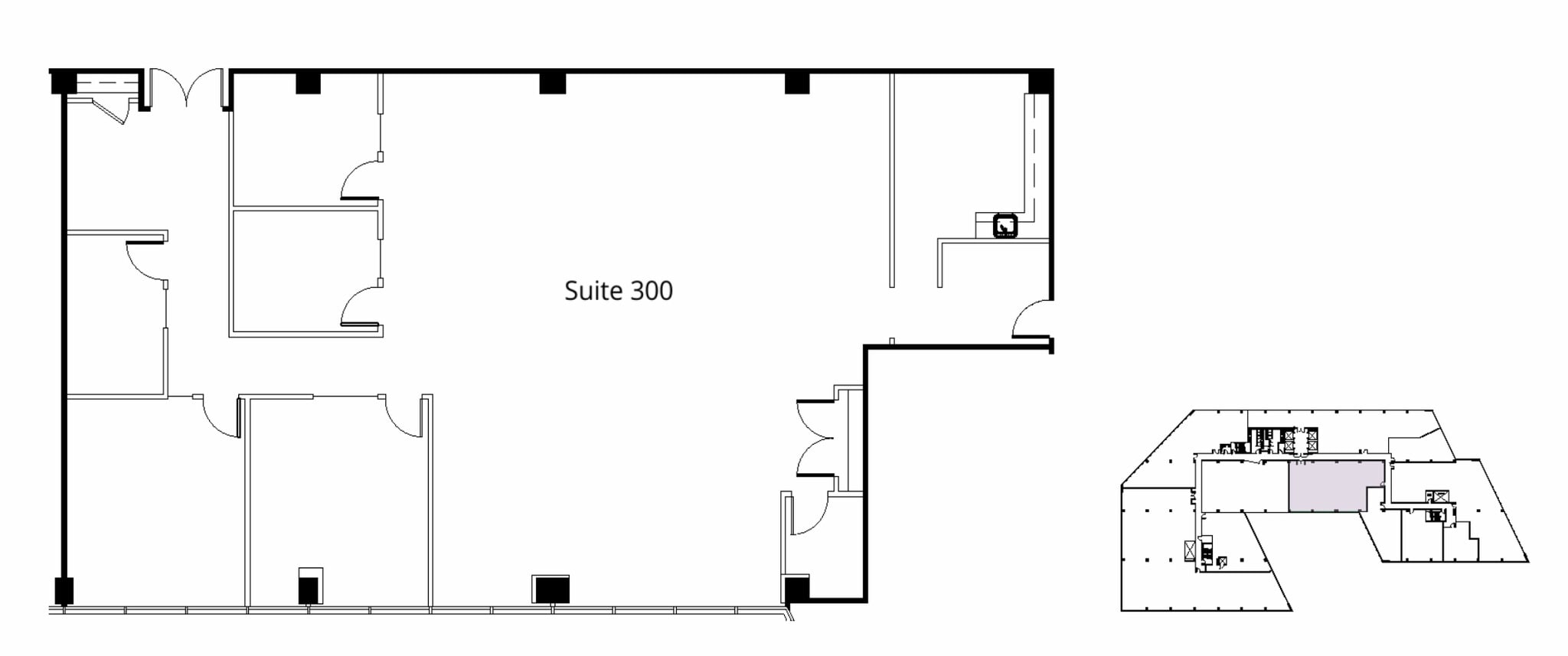3500 Piedmont Rd NE, Atlanta, GA à louer Plan d’étage- Image 1 de 1