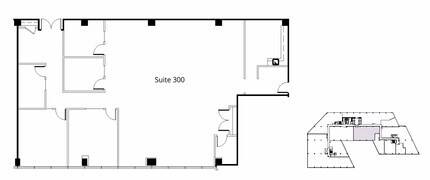 3500 Piedmont Rd NE, Atlanta, GA à louer Plan d’étage- Image 1 de 1