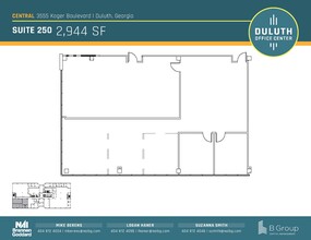 3505 Koger Blvd, Duluth, GA for lease Floor Plan- Image 1 of 1