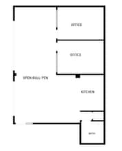 2036-2048 Armacost Ave, Los Angeles, CA à louer Plan d’étage- Image 1 de 4