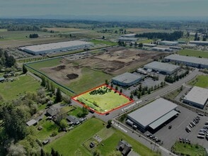 105 S Hazel Dell Way, Canby, OR - AERIAL map view