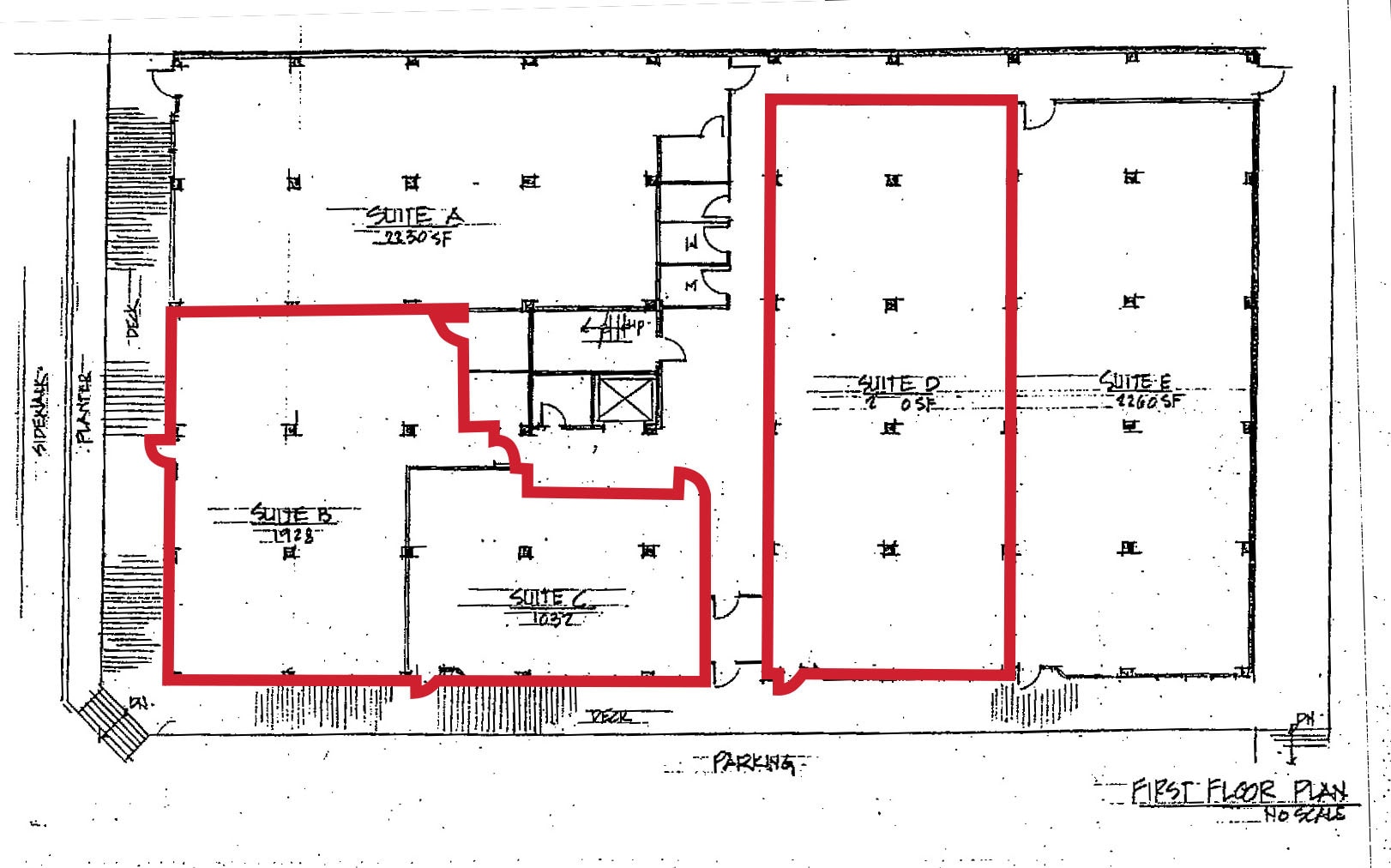 230 N Mosley St, Wichita, KS à louer Plan d’étage- Image 1 de 1