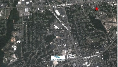 1540 Purdue Dr, Fayetteville, NC - Aérien  Vue de la carte