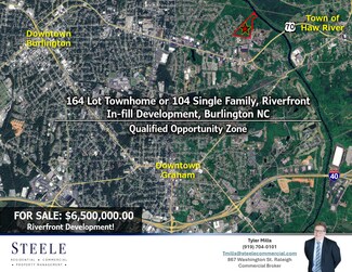 Plus de détails pour McKinney St, Burlington, NC - Terrain à vendre