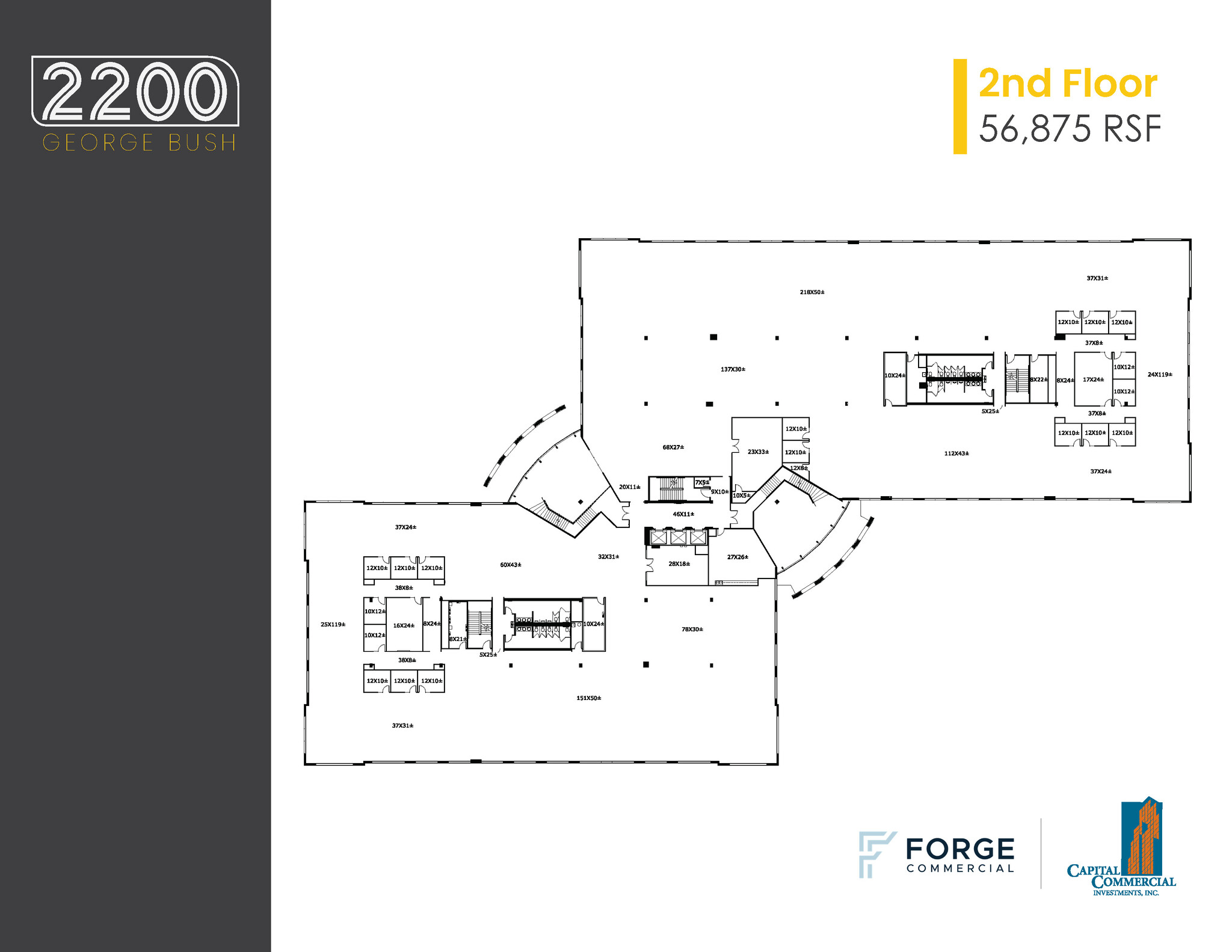 2200 E President George Bush Hwy, Richardson, TX à louer Plan d  tage- Image 1 de 7