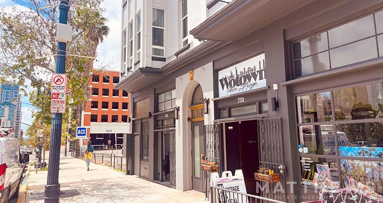 726-730 Market St, San Diego, CA à louer - Photo du bâtiment - Image 2 de 6