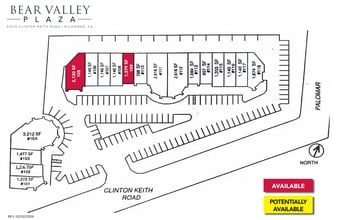 Clinton Keith Rd, Wildomar, CA à louer Plan de site- Image 1 de 1