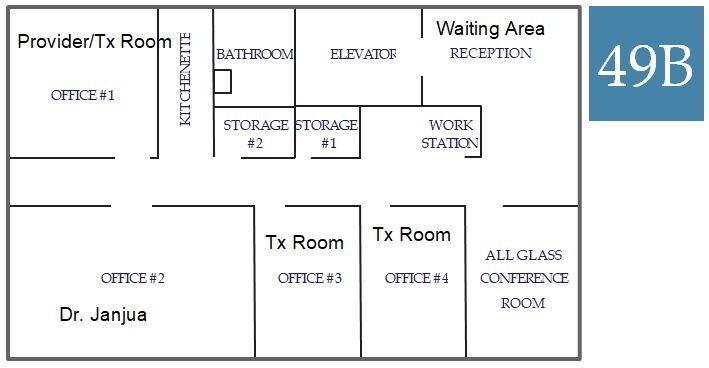 49 Lenox Pointe NE, Atlanta, GA à louer Plan d’étage- Image 1 de 2