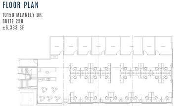 10150 Meanley Dr, San Diego, CA à louer Plan d  tage- Image 1 de 2