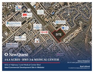 Plus de détails pour Highway 3, Webster, TX - Terrain à vendre