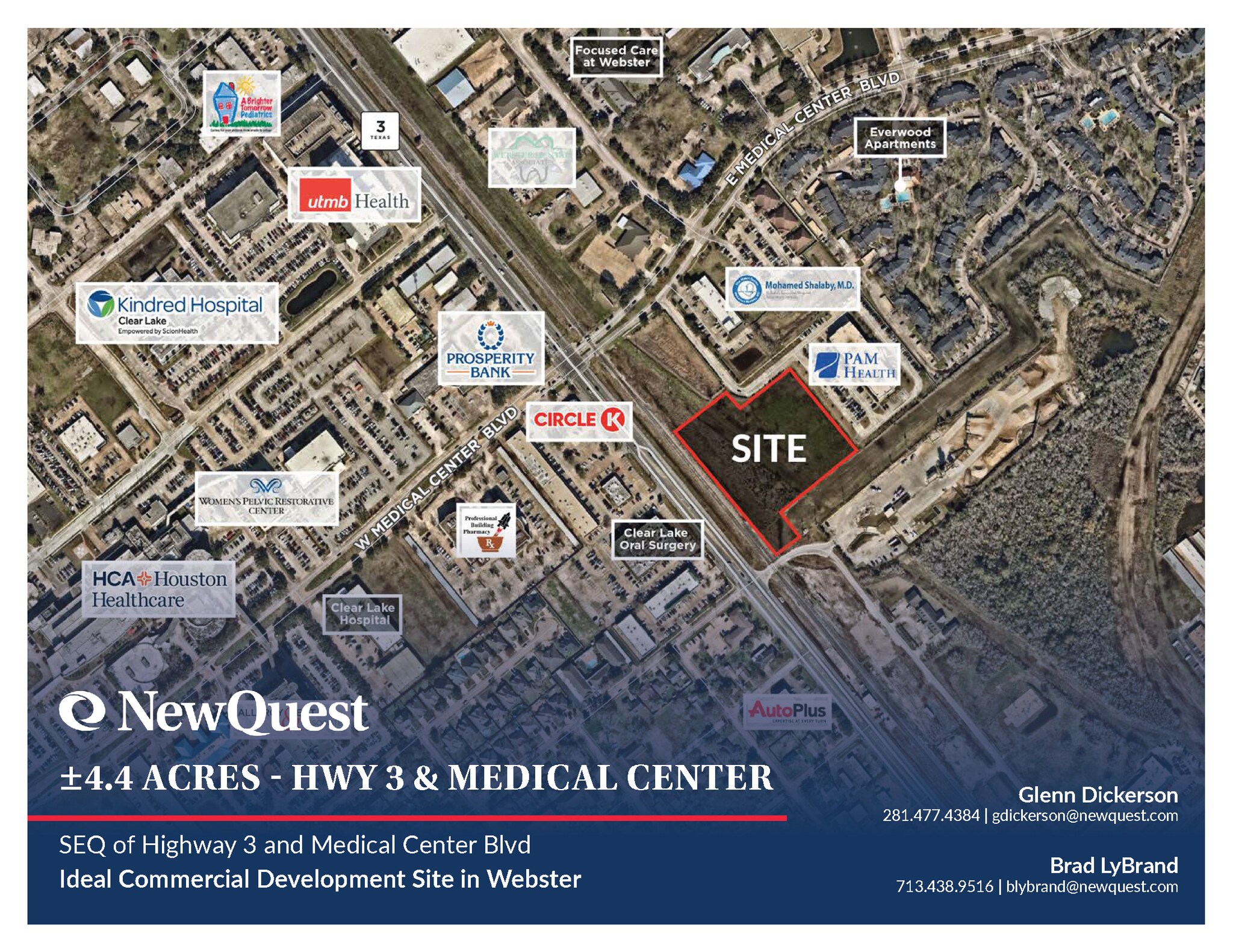 Highway 3, Webster, TX à vendre Photo du bâtiment- Image 1 de 5