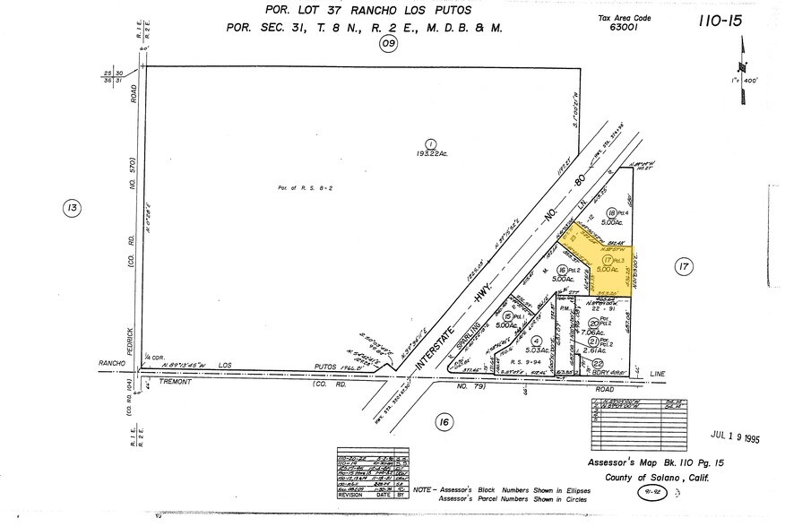 8826 Sparling Ln, Dixon, CA à louer - Plan cadastral - Image 2 de 3