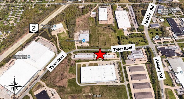 9130-9132 Tyler blvd, Mentor, OH à vendre - Photo du bâtiment - Image 3 de 3