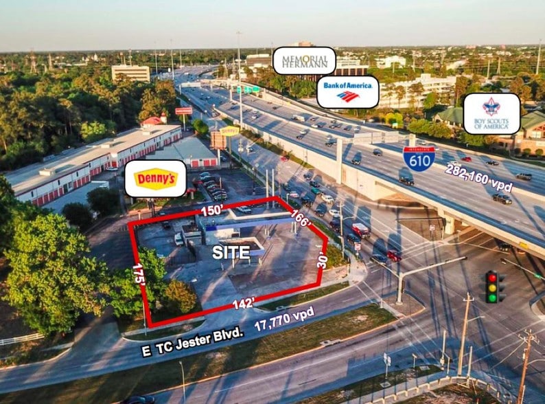 2218 North Loop W, Houston, TX à vendre - Aérien - Image 2 de 2