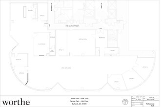 3500 W Olive Ave, Burbank, CA à louer Plan de site- Image 1 de 1