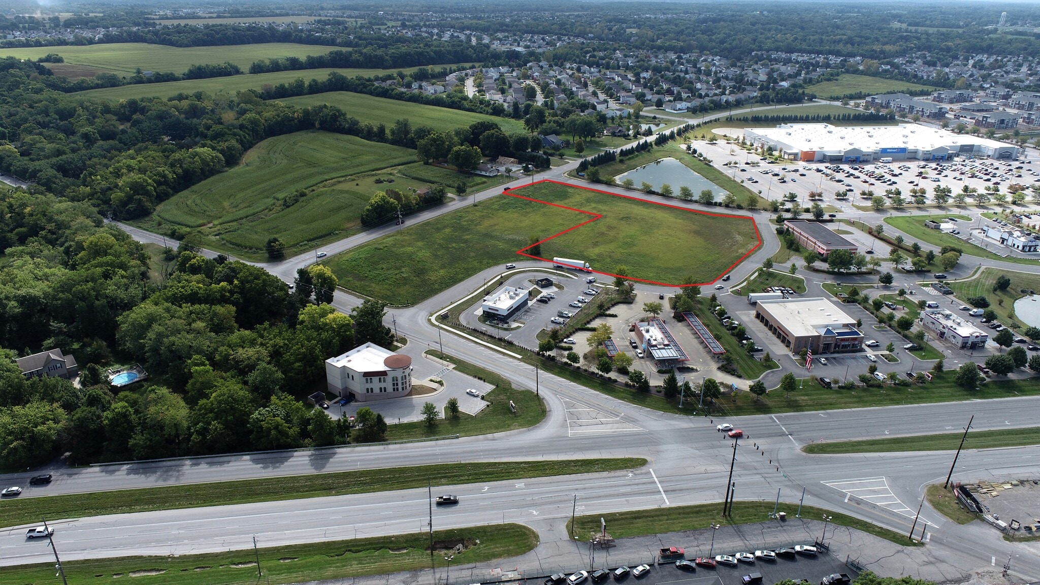 8000 Upland Bend, Camby, IN à vendre Aérien- Image 1 de 3