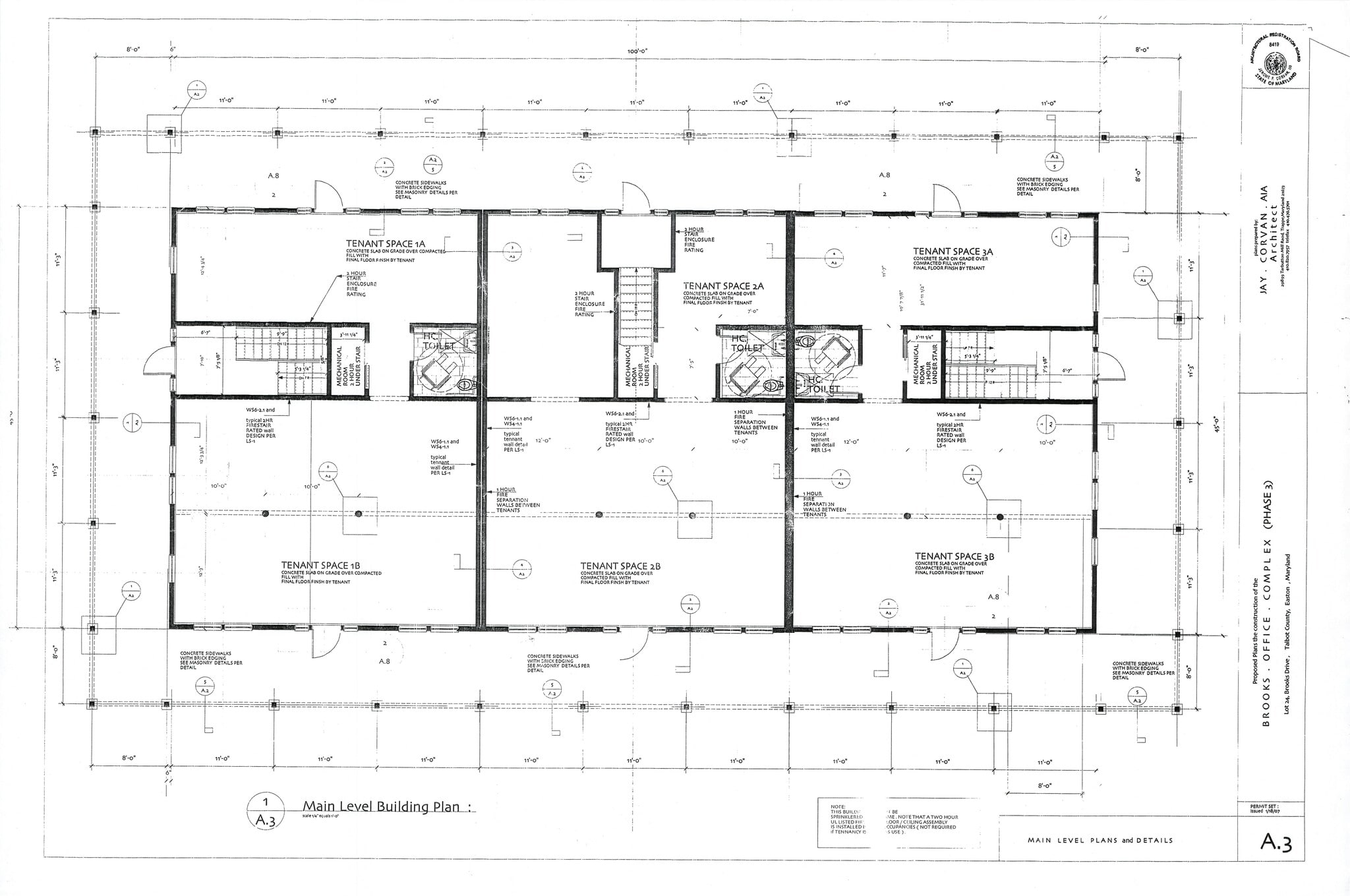 8709 Brooks Dr, Easton, MD à louer Plan de site- Image 1 de 1