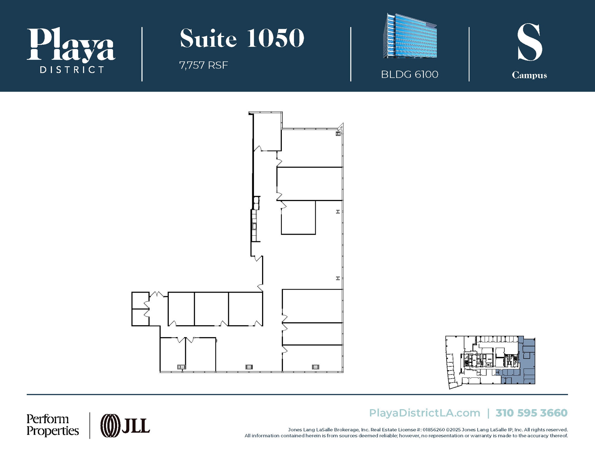6100 Center Dr, Los Angeles, CA for lease Floor Plan- Image 1 of 1