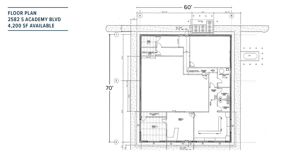 2582 S Academy Blvd, Colorado Springs, CO for sale - Floor Plan - Image 3 of 9