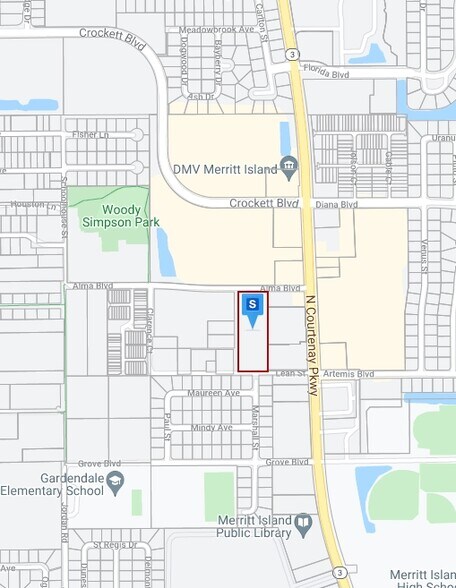 115 Alma Blvd, Merritt Island, FL à vendre - Plan cadastral - Image 2 de 7