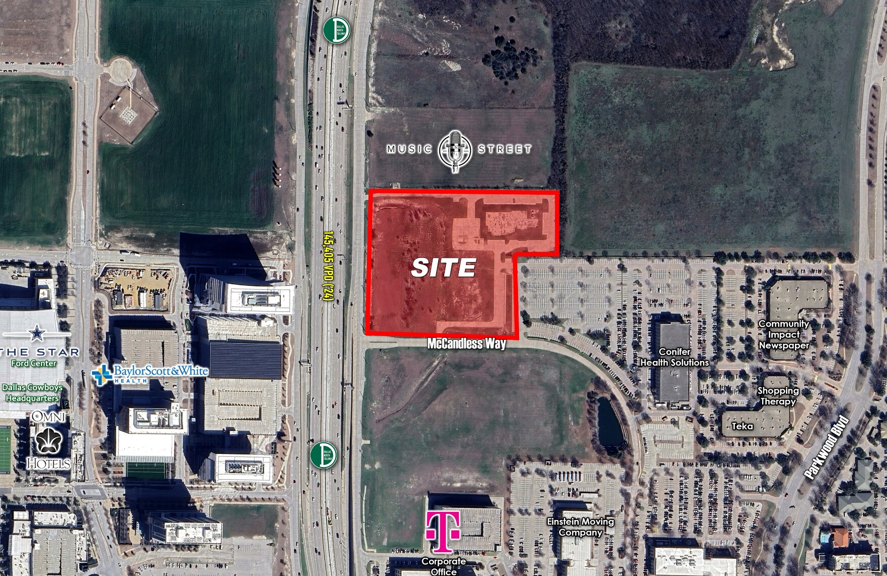 N Dallas Pky, Frisco, TX à vendre Photo principale- Image 1 de 3