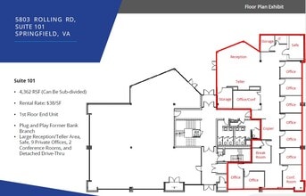 5803 Rolling Rd, Springfield, VA for lease Interior Photo- Image 1 of 1