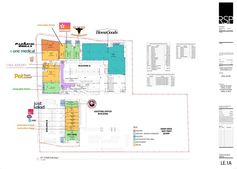8700 NW 36th St, Miami, FL à louer - Plan de site - Image 2 de 18