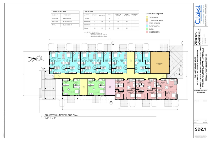 626 Main St, Dennis Port, MA à vendre - Plan d  tage - Image 2 de 8