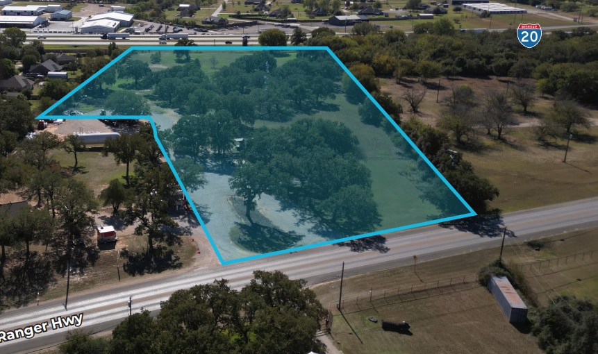 2917 Ranger Hwy, Weatherford, TX for sale - Aerial - Image 2 of 2