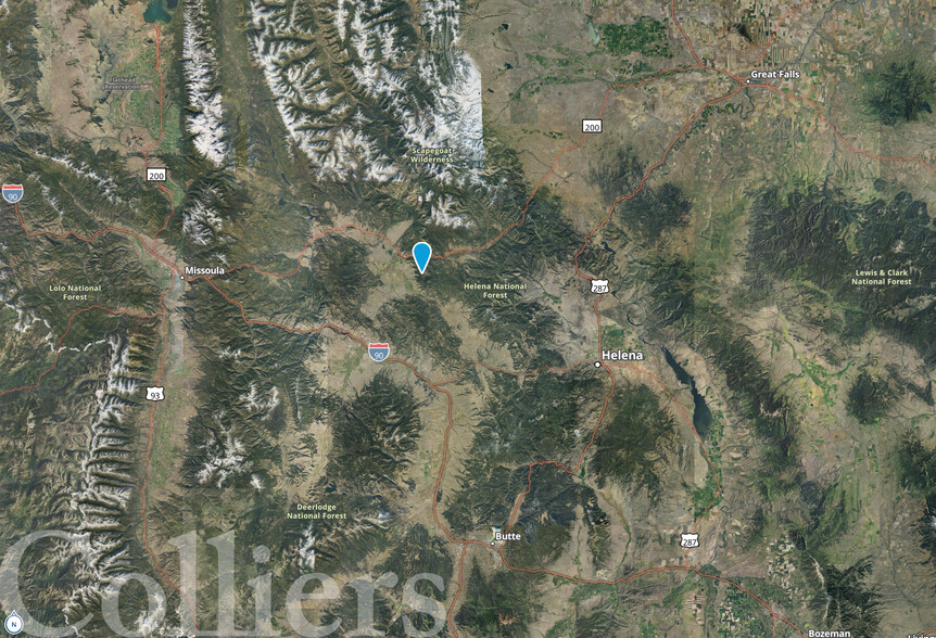 1192 Wilson Creek, Helmville, MT for sale - Aerial - Image 2 of 3