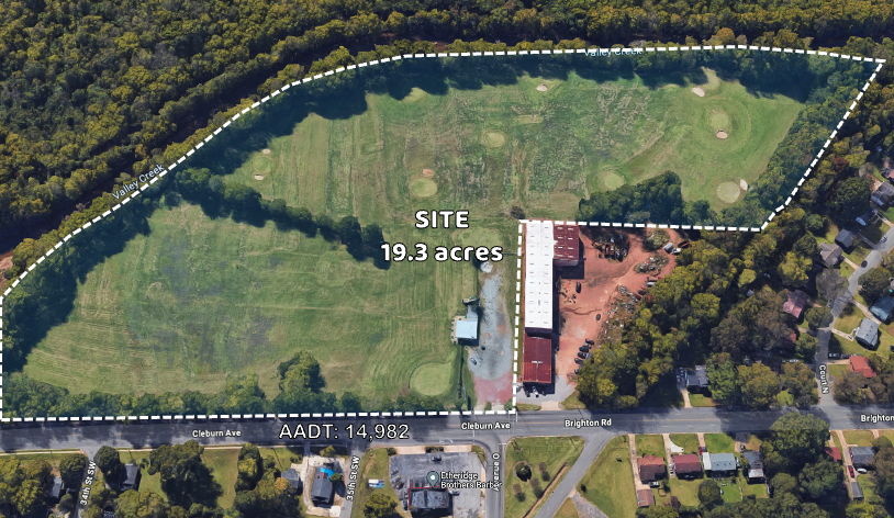 3501 Cleburn Ave SW, Birmingham, AL for sale Aerial- Image 1 of 4