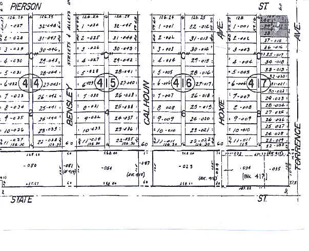14500 Torrence Ave, Burnham, IL for sale - Plat Map - Image 2 of 3