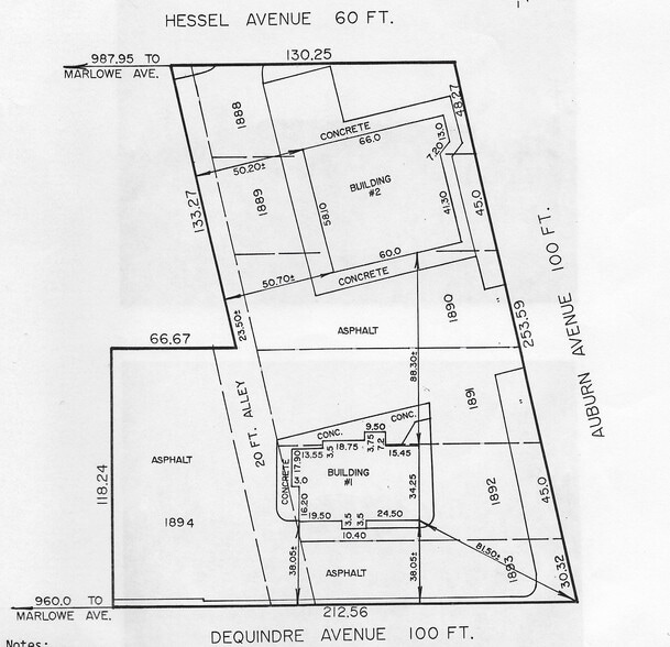 1990 E Auburn Rd, Rochester Hills, MI for lease - Site Plan - Image 2 of 2