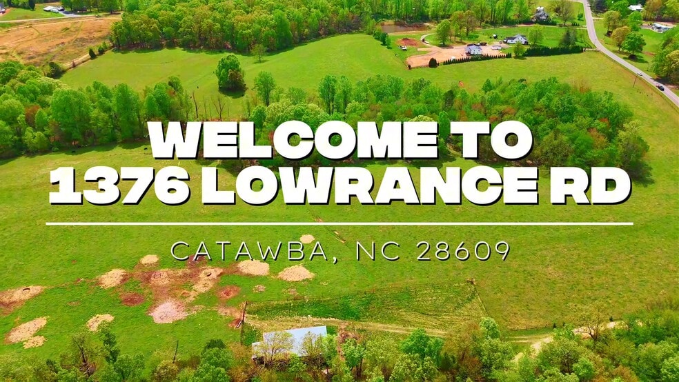 1376 Lowrance Rd, Catawba, NC à vendre - Vidéo sur l’inscription commerciale - Image 2 de 13