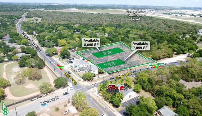 Plus de détails pour NEQ of Lakeway & Northwest Blvd, Georgetown, TX - Commerce de détail à louer