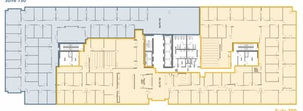 517 10th Ave SW, Calgary, AB for lease Floor Plan- Image 2 of 4